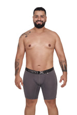 BOXER MICROFIBRA FONDO ENTERO EXTRAGRANDE GRIS