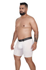 BOXER MICROFIBRA FONDO ENTERO EXTRAGRANDE BLANCO