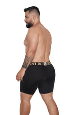 BOXER MICROFIBRA FONDO ENTERO EXTRAGRANDE NEGRO