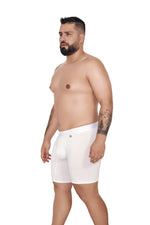 BOXER MICROFIBRA JACQUARD EXTRAGRANDE BLANCO