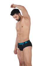 BRIEF CLASICO MICROFIBRA NEGRO