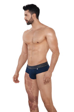 BRIEF ALGODÓN FONDO ENTERO AZUL OSCURO