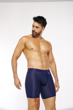 BOXER DEPORTIVO MICROFIBRA MALLA AZUL OSCURO